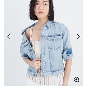 Madewell boxy denim jacket